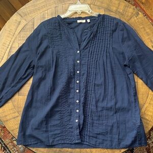 Dylan Navy Blue Women's Top